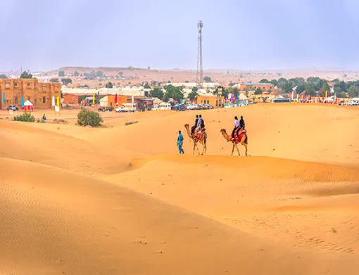 Camel Safari in Osian