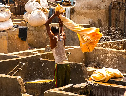 Visit the Dhobi Ghat